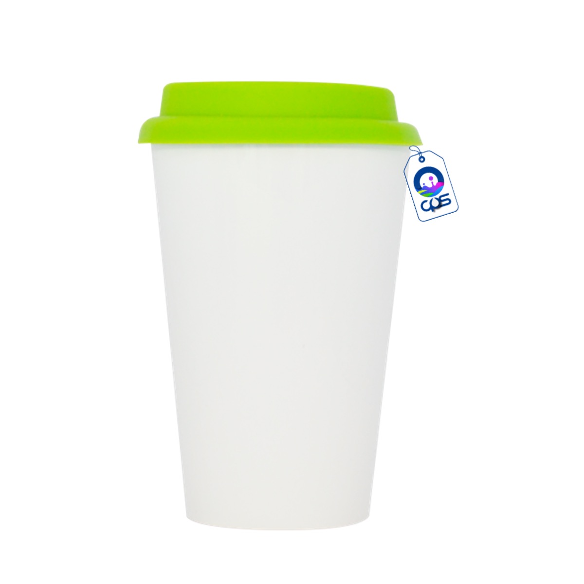 Vaso cónico de 15oz. Con tapa de silicón, para sublimar (36 piezas).