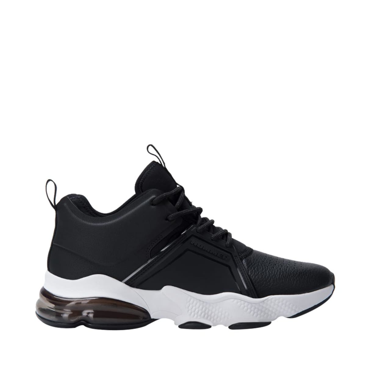 Tenis casual urbano Hummer de válvula para hombre, color negro, mod. 1004998