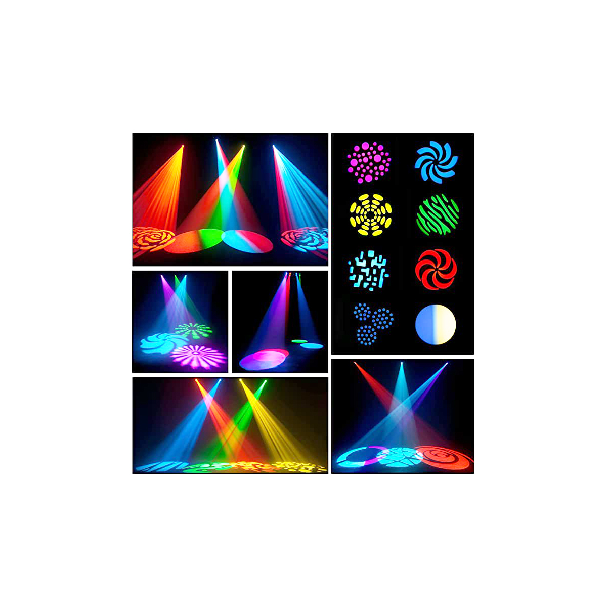 Cabeza Móvil Megaluz Mini Spot 60W LED 