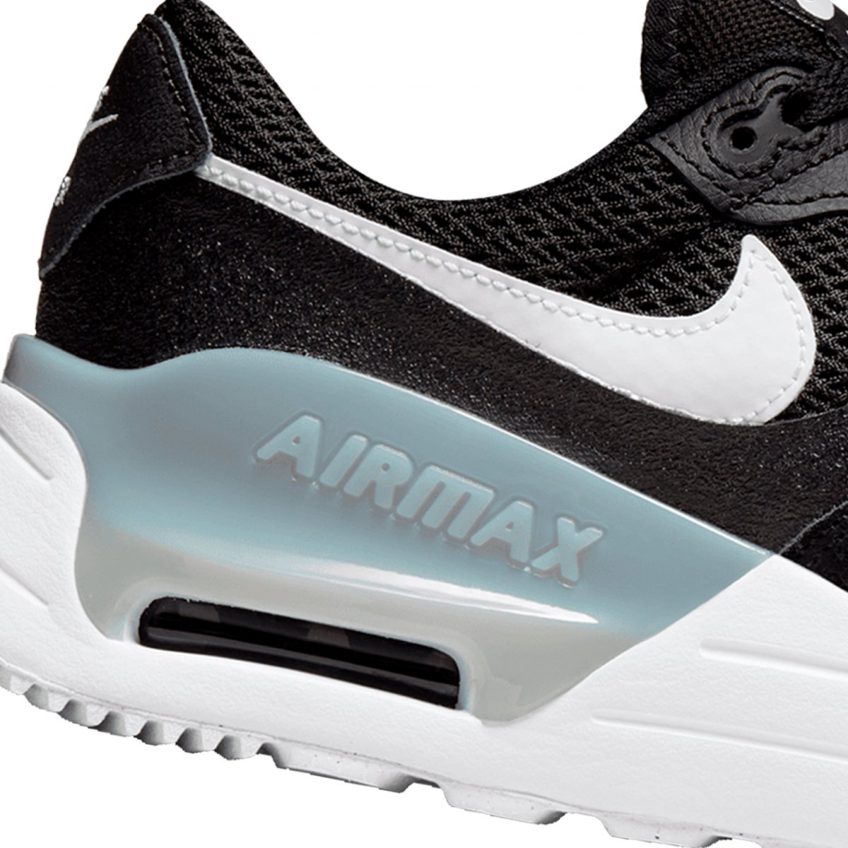 Tenis Nike Air Max System Negro Mujer