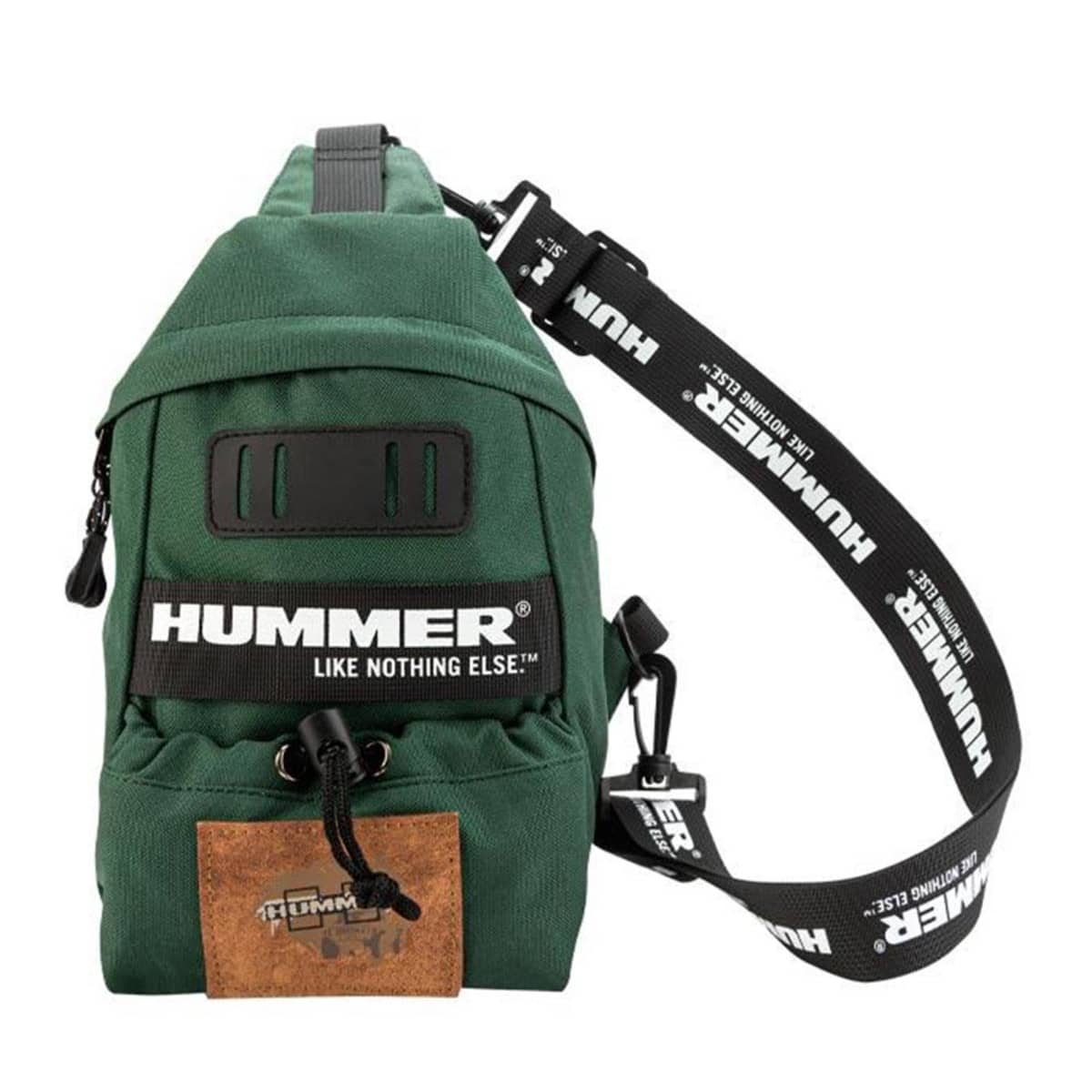 Mochila backpack para hombre marca Hummer color verde, mod. 1076903