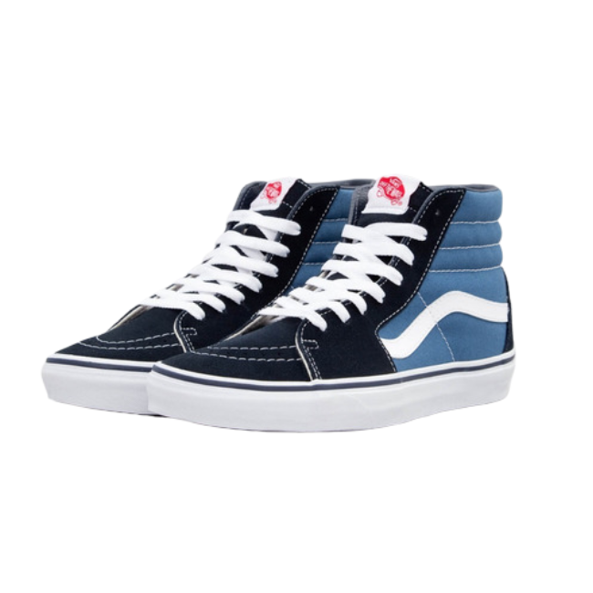Tenis Casual Vans SK8-Hi Negro-Azul Unisex VN000D5INVY