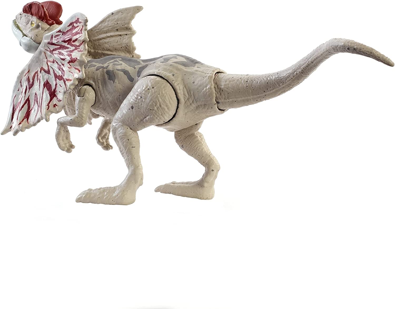 Dilophosaurus, Jurassic World Figuras de Acción, Fuerza Salvaje Dinosaurio de Juguete para niños de 4 años en adelante 