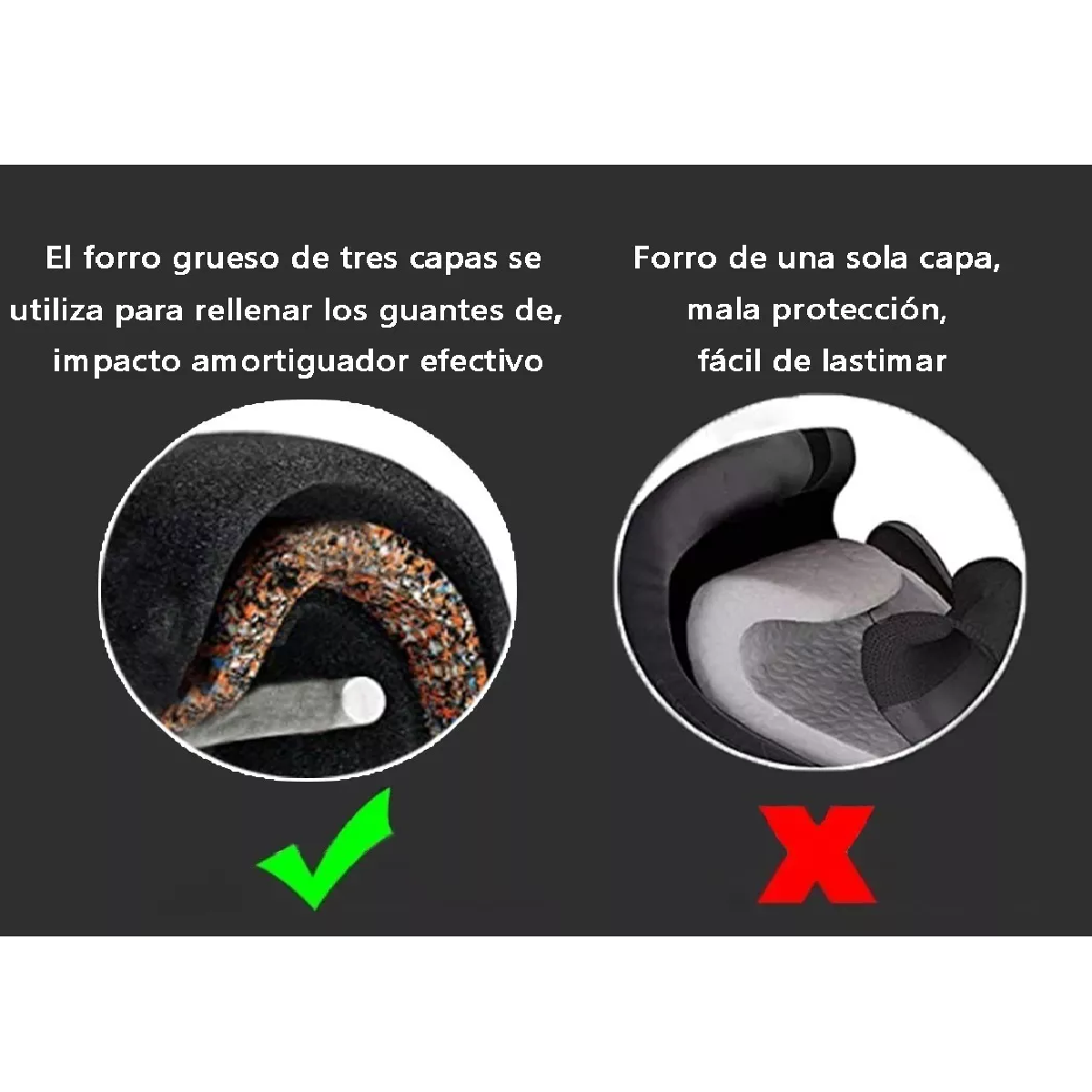 Guantes De Box Para Kickboxing,strap Velcro Negro 12 Oz