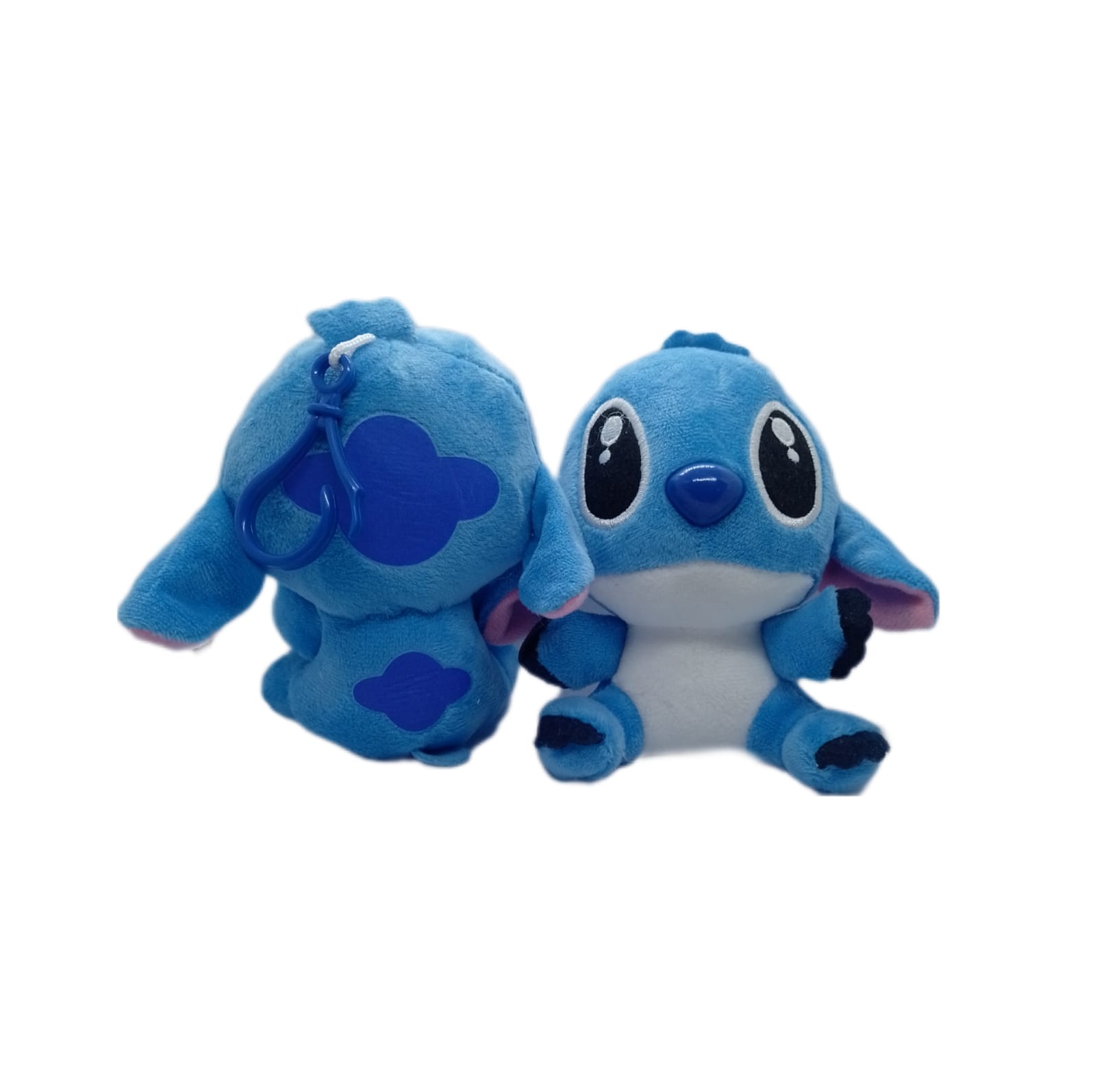 Llavero Peluche Stitch & Angel 