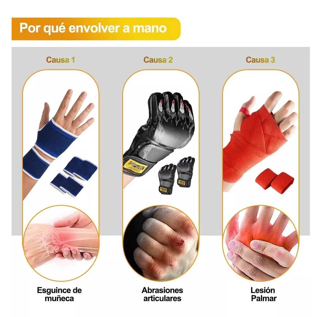 Kit De Costal De Box Con Guantes