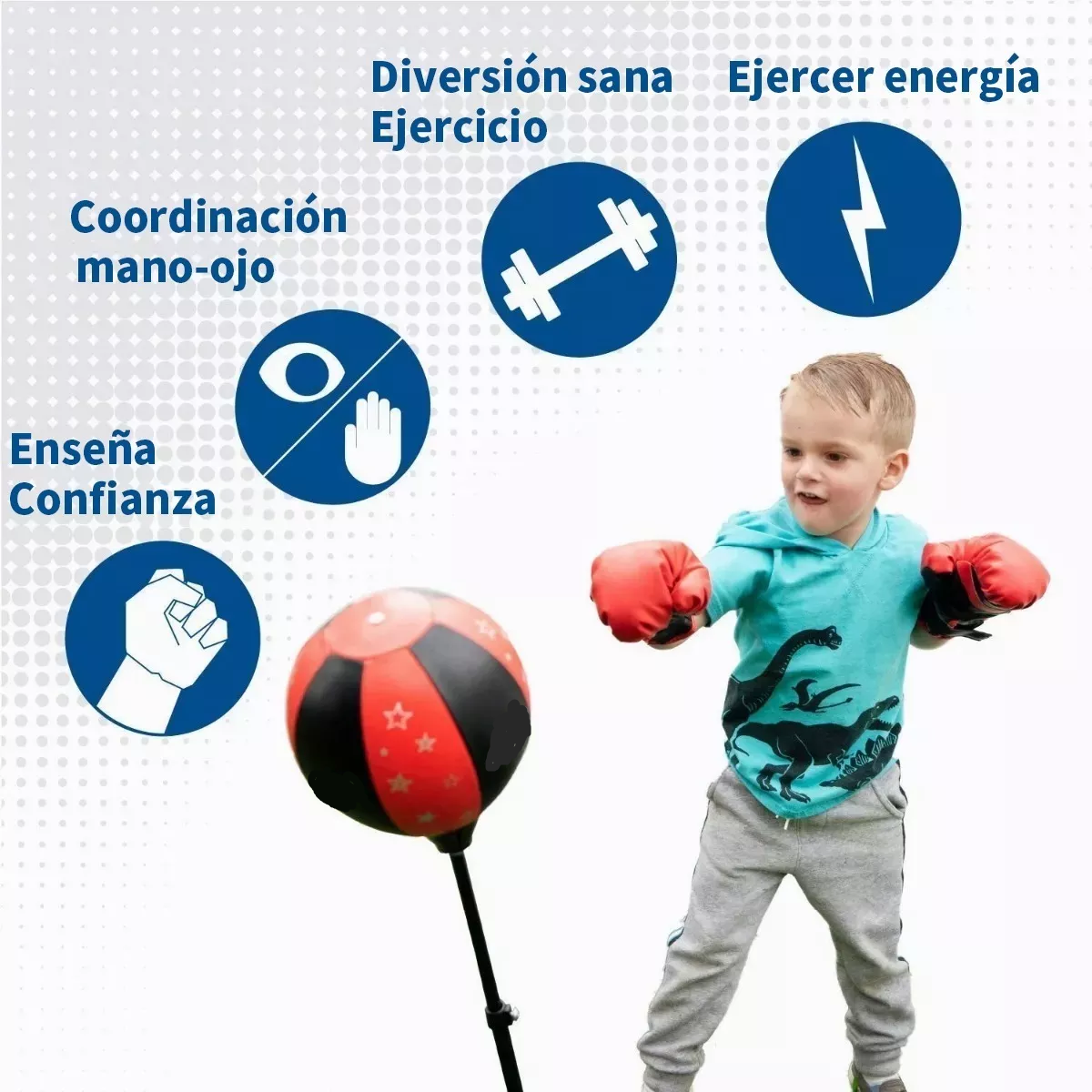 Juguete Pera Box Para Niños Ajustable Pera Loca Entrenamient