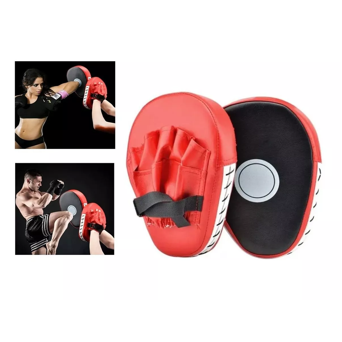 Par De Manoplas Para Boxeo, Artes Marciales Karate Rojo