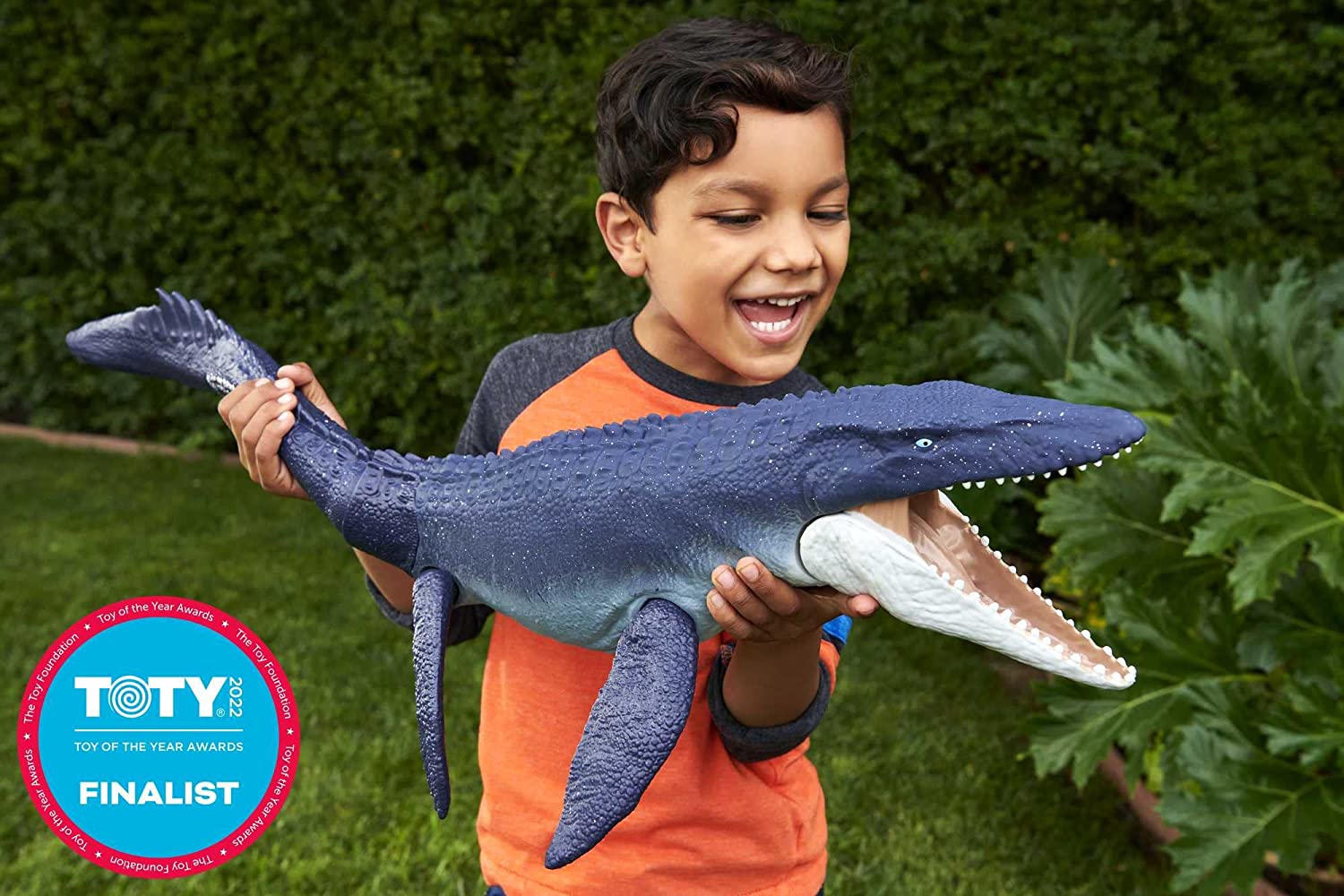 MOSASAURUS OCEAN PROTECTOR JURASSIC WORLD FIGURA ESCULPIDA CON ARTICULACIONES MOVIBLES DE PLÁSTICO