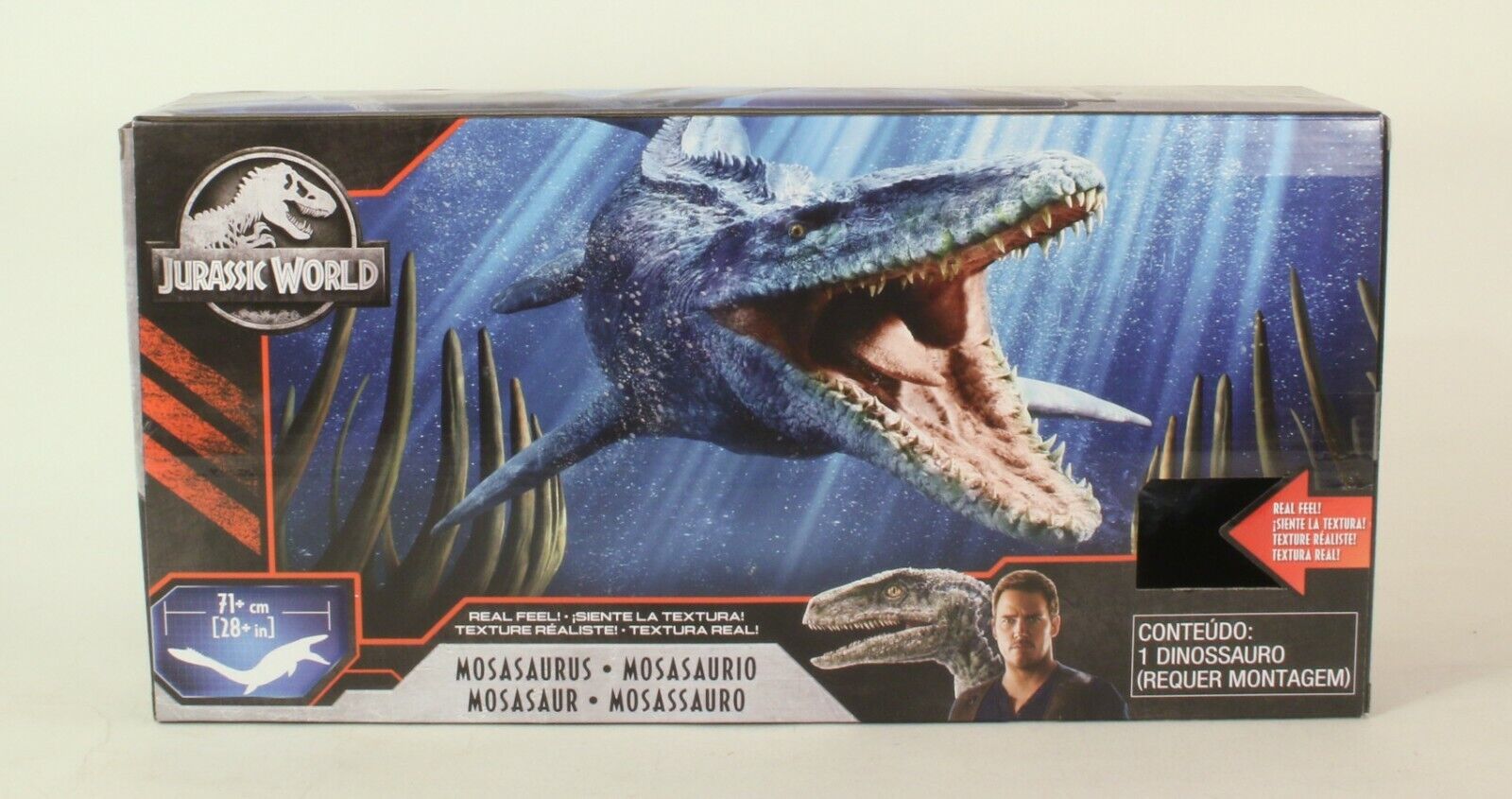 MOSASAURUS JURASSIC WORLD FIGURA DE ACCIÓN ESCULPIDA Mosasaurio Jurassic Park