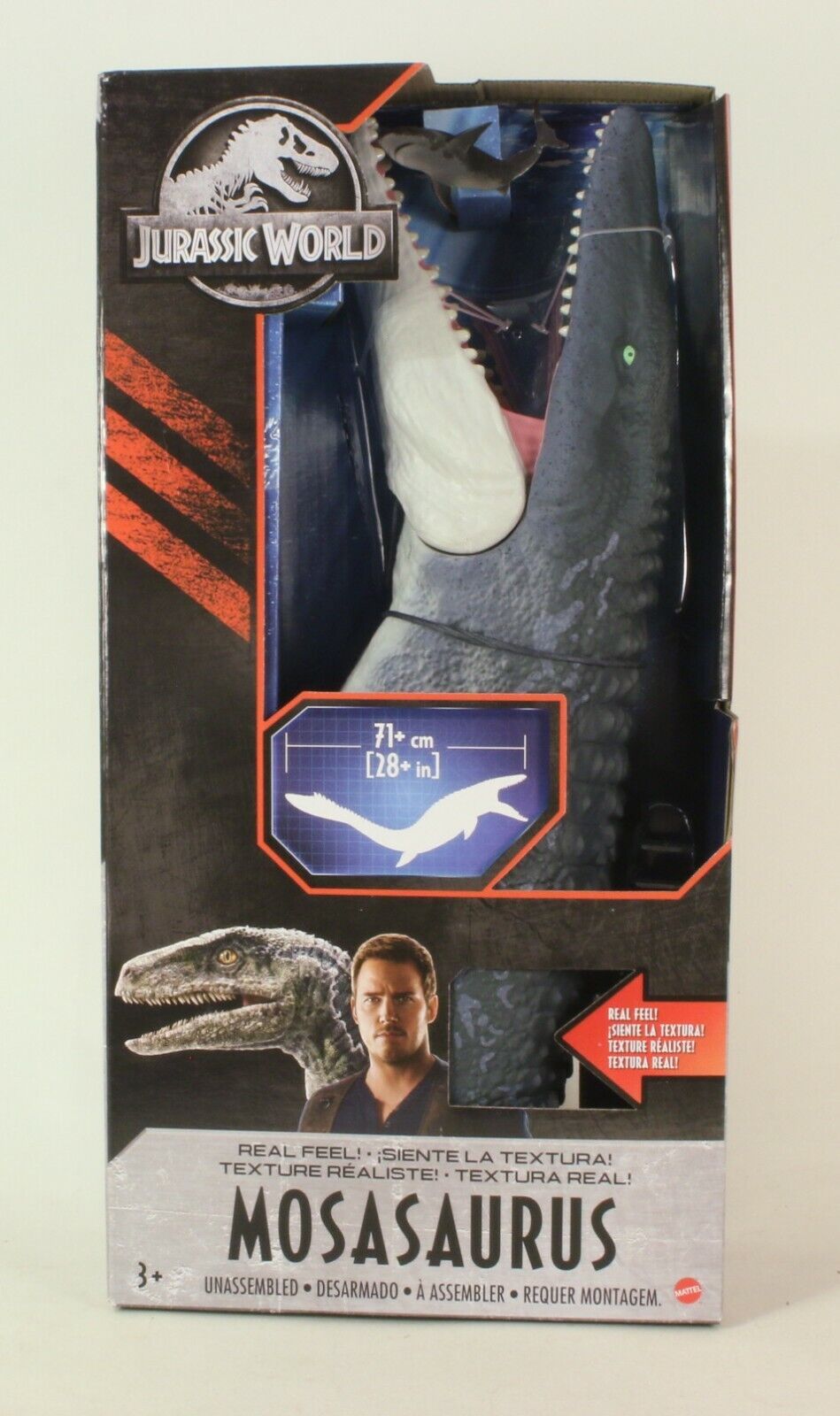 MOSASAURUS JURASSIC WORLD FIGURA DE ACCIÓN ESCULPIDA Mosasaurio Jurassic Park