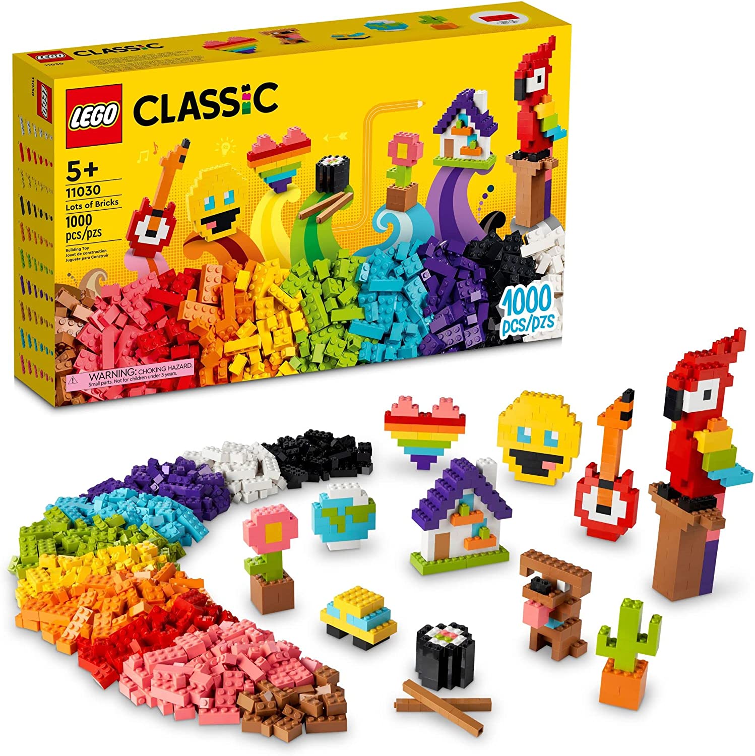Lego Classic 11030 Ladrillos A Montones