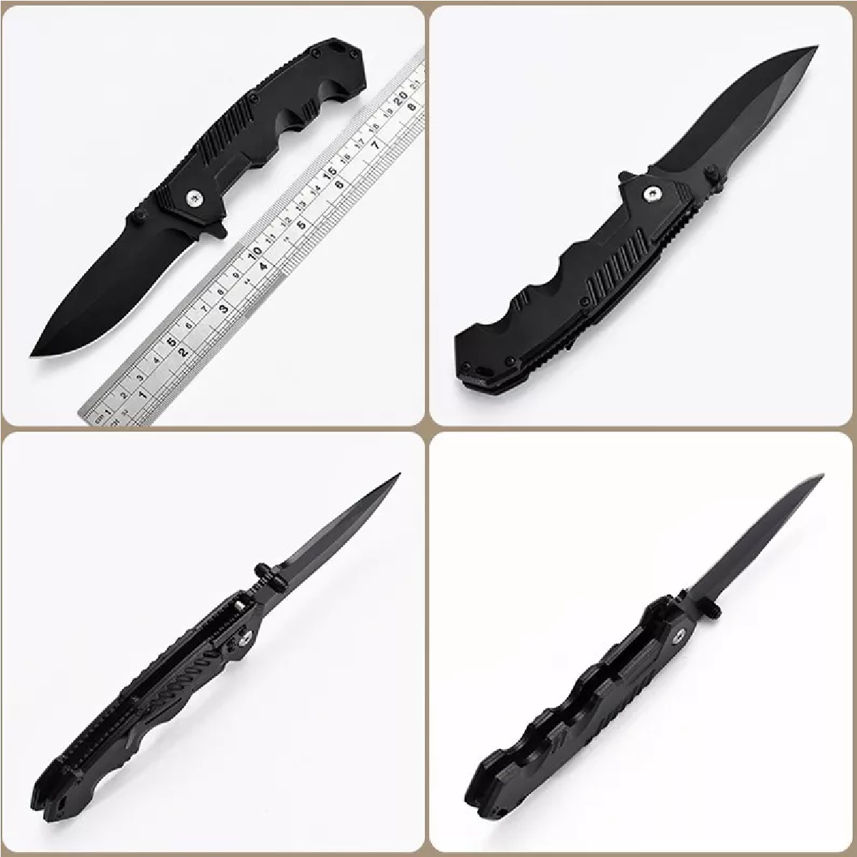 Cuchillo Táctico De Supervivencia Plegable Y Portátil