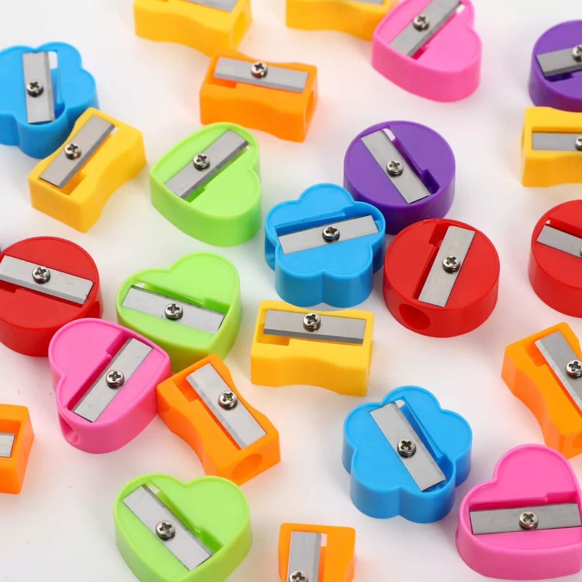 Sacapuntas Escolar De Colores 25 Pz 