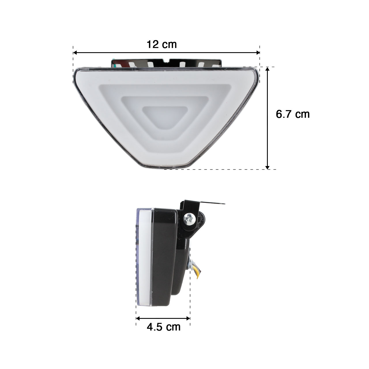 Stop Tipo Formula 1 Auto Moto Led Gel Bicolor Universal