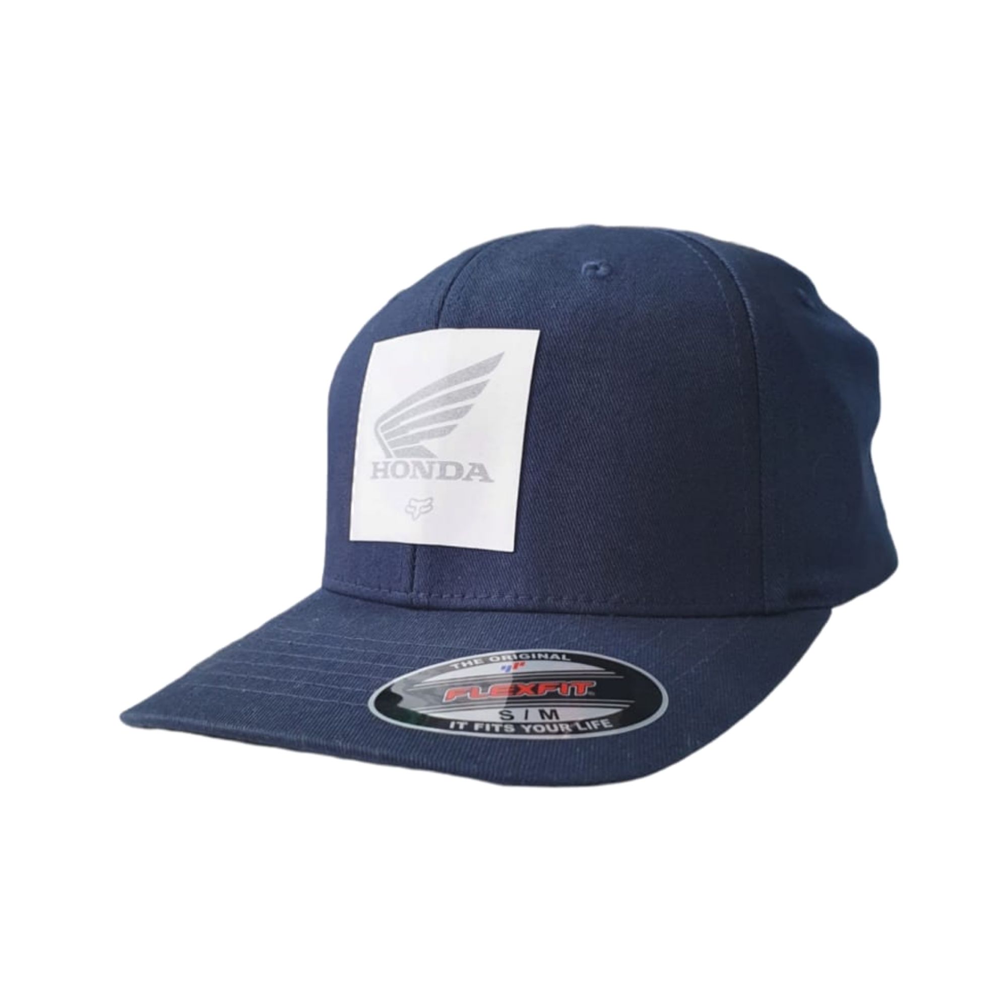 Gorra Fox Honda Flex Fit Hat Azul Marino Original 26028329