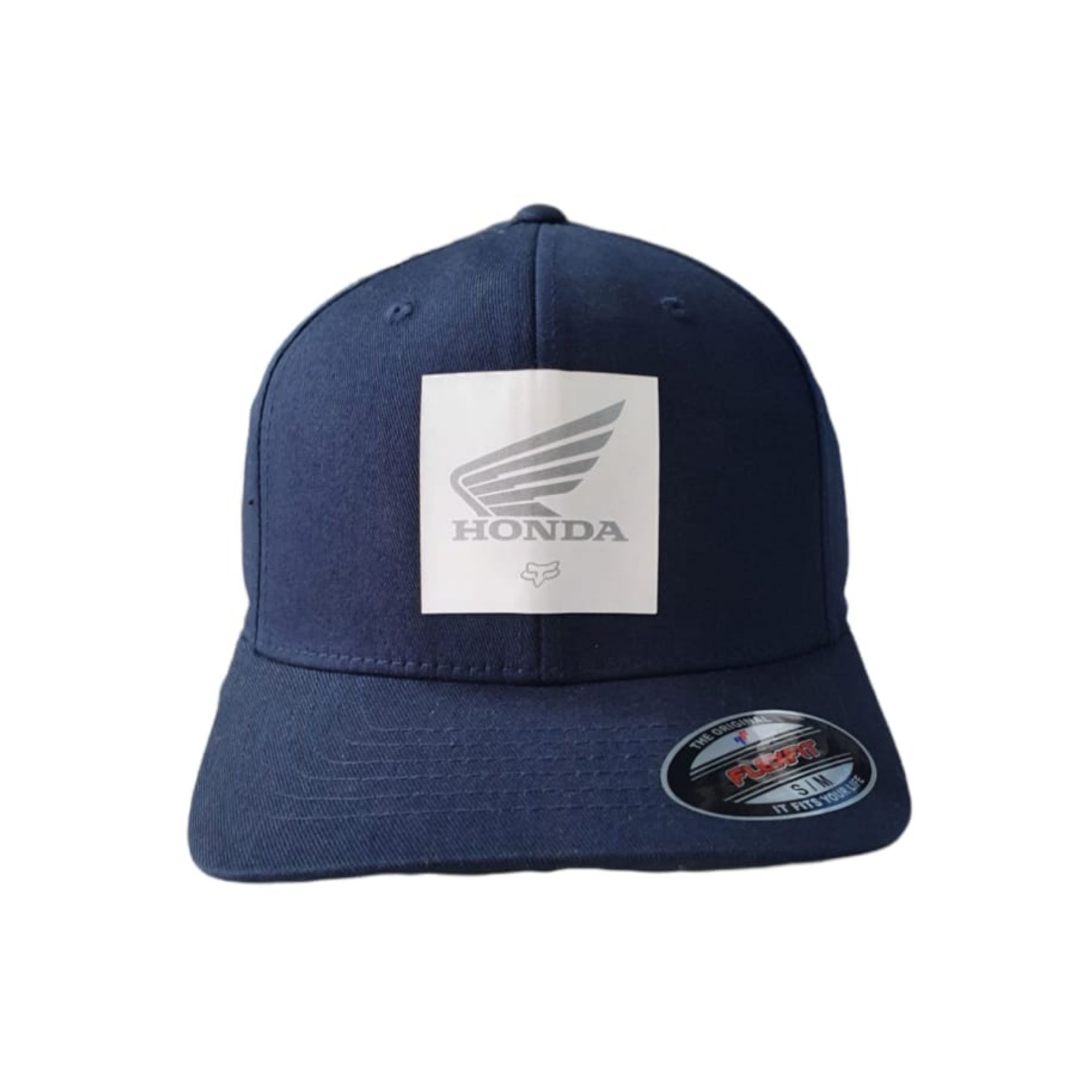 Gorra Fox Honda Flex Fit Hat Azul Marino Original 26028329