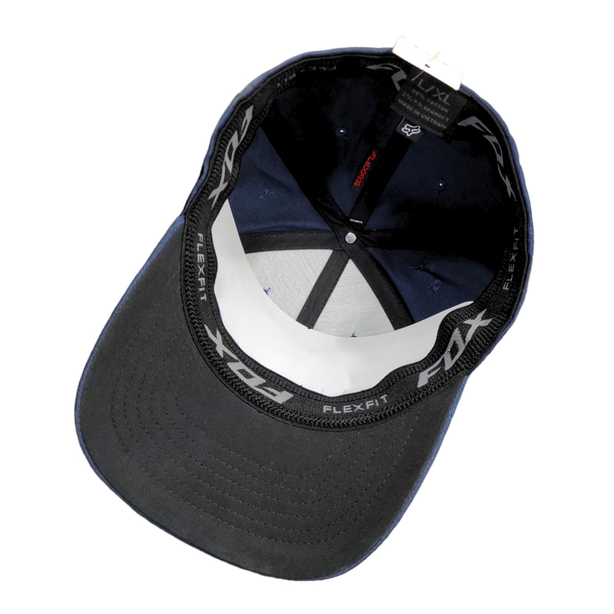 Gorra Fox Honda Flex Fit Hat Azul Marino Original 26028329