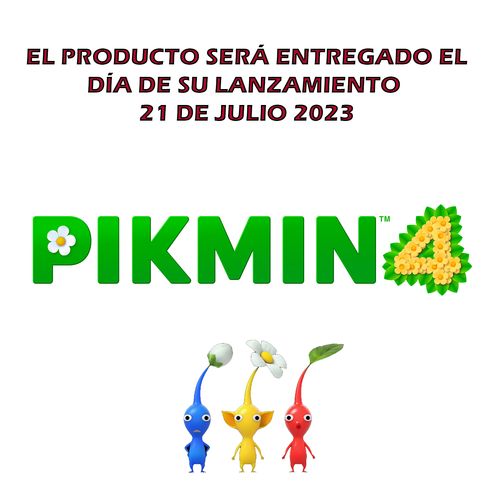 Pikmin 4 Nintendo Switch Videojuego Standard Edition