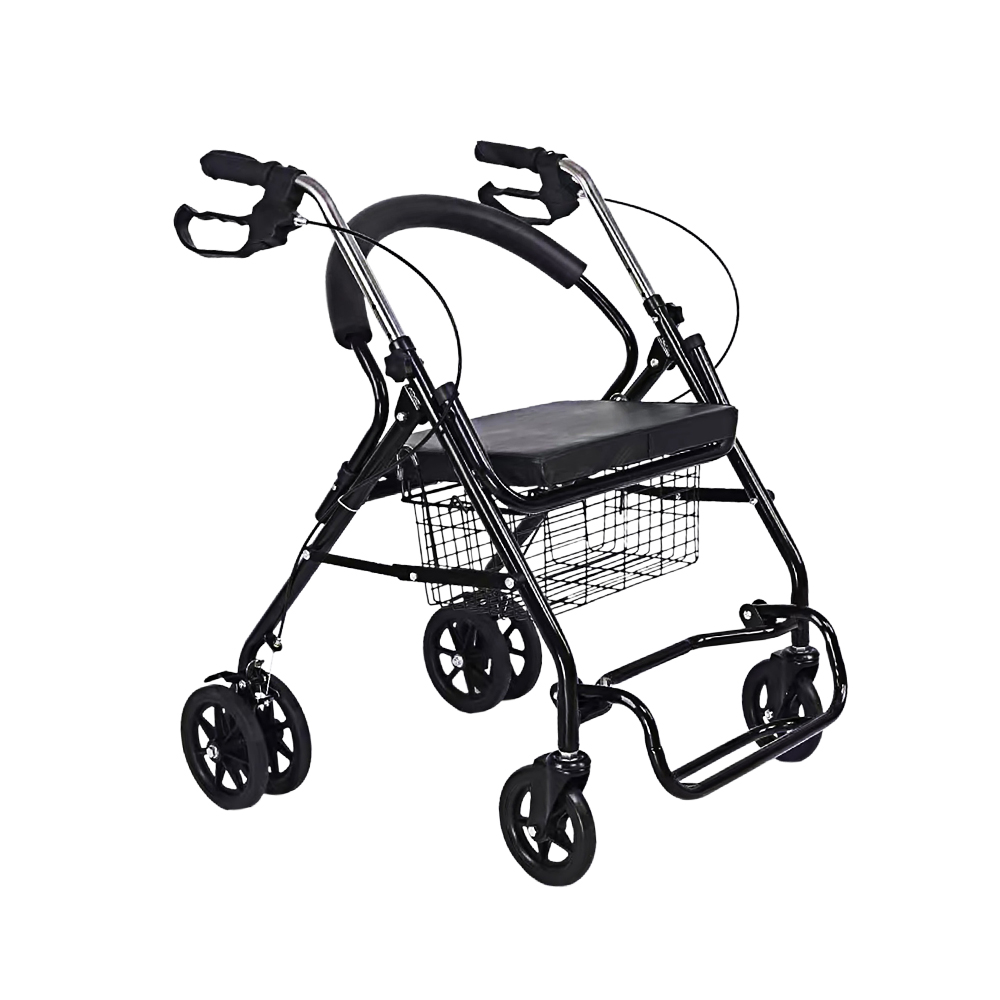 Andadera Ortopédica Con Asiento Para Adulto Reposapiés