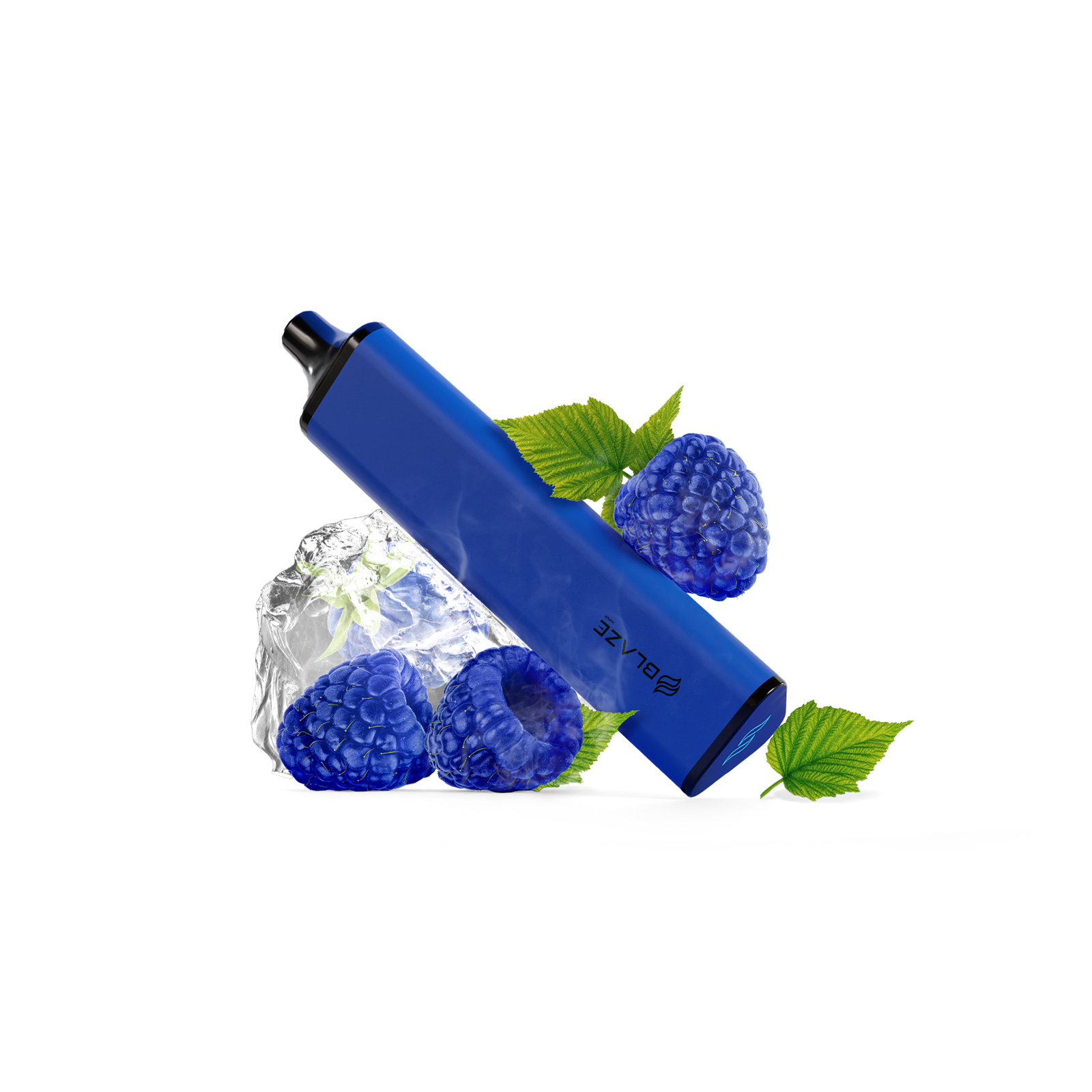 Blaze Desechable Blue Razz 5% Concentracion 2500 Hits Vap Marca Blaze