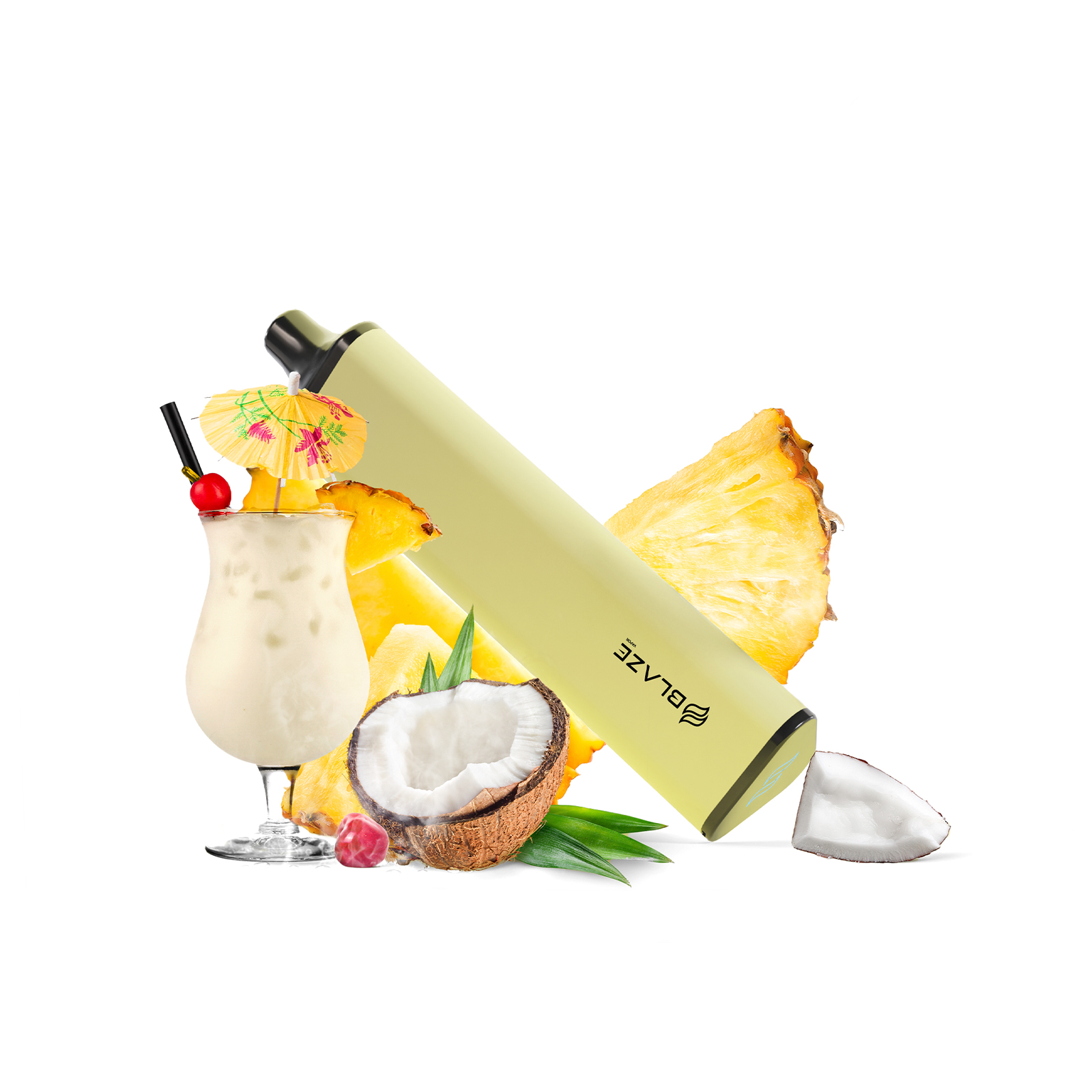 Blaze Desechable Piña Colada 5% Concentracion 2500 Hits Vap 