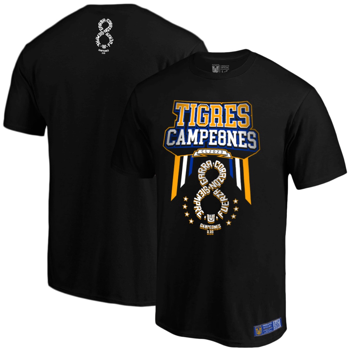 Tigres Campeón CL23 Playera Original