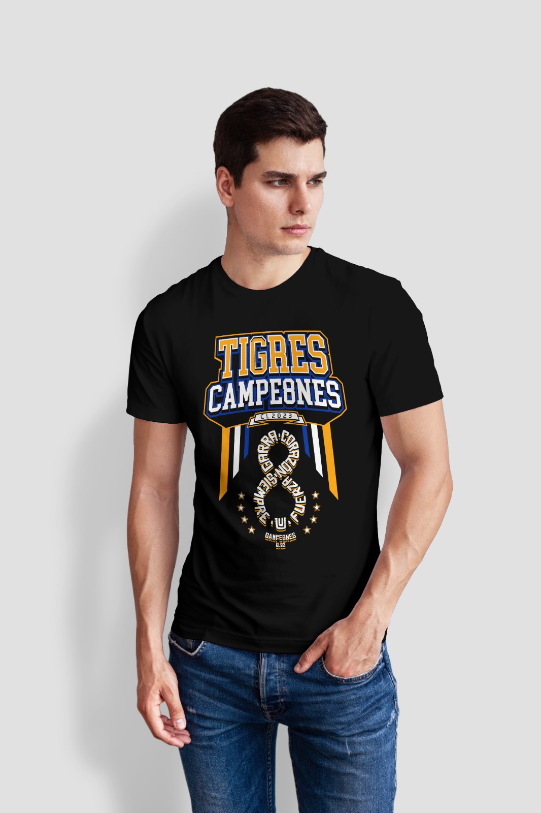 Tigres Campeón CL23 Playera Original