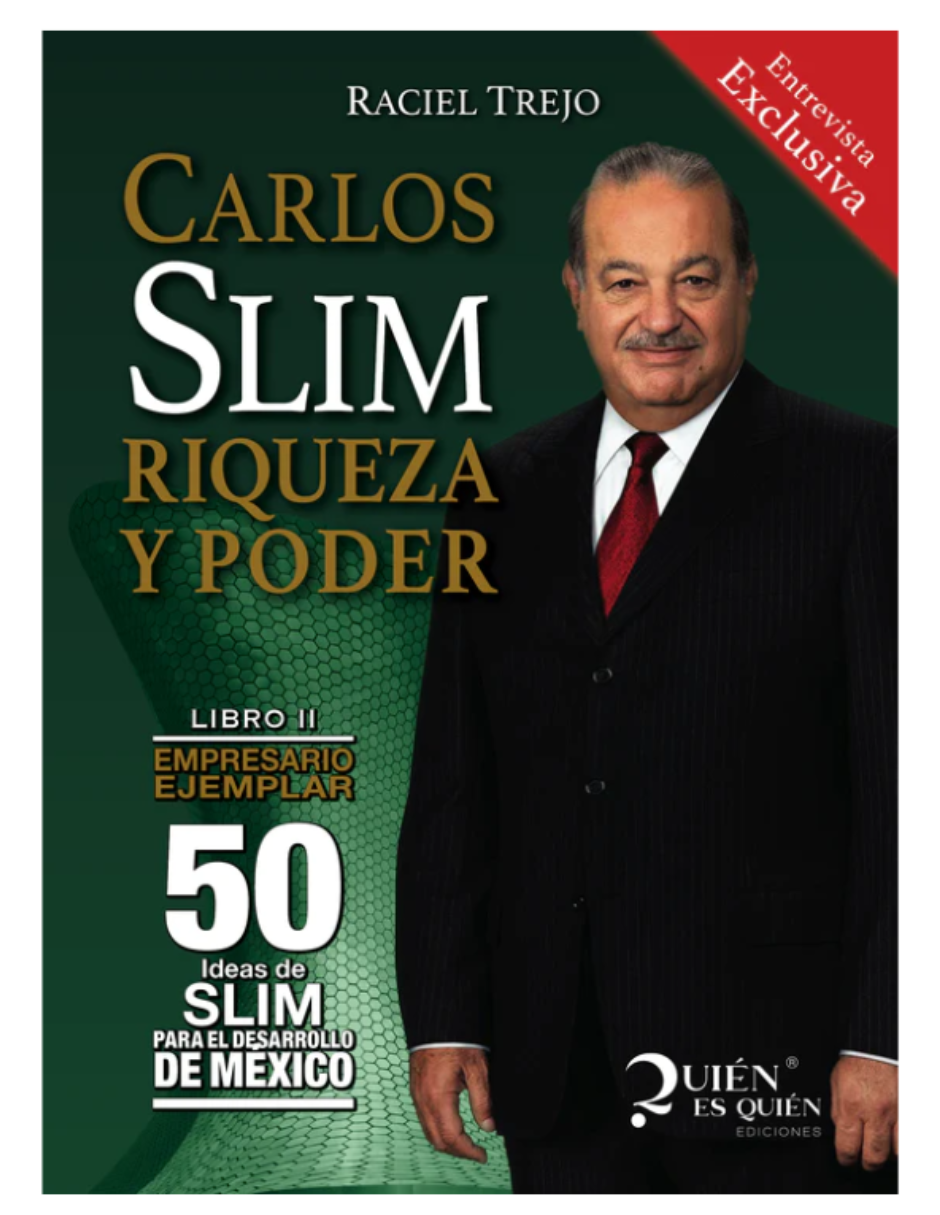 Libro Carlos Slim: Colección Completa | Vida Y Obra.