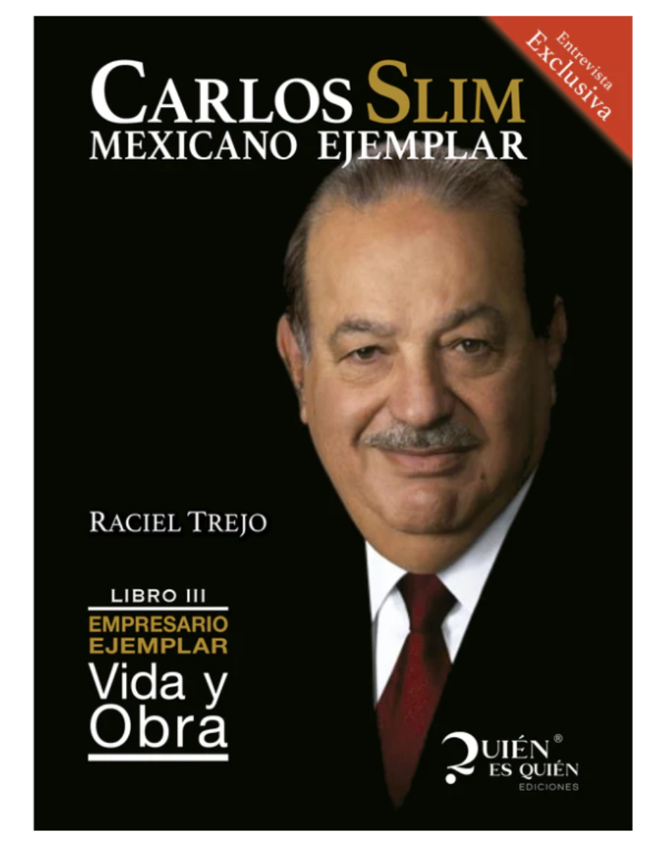 Libro Carlos Slim: Colección Completa | Vida Y Obra.