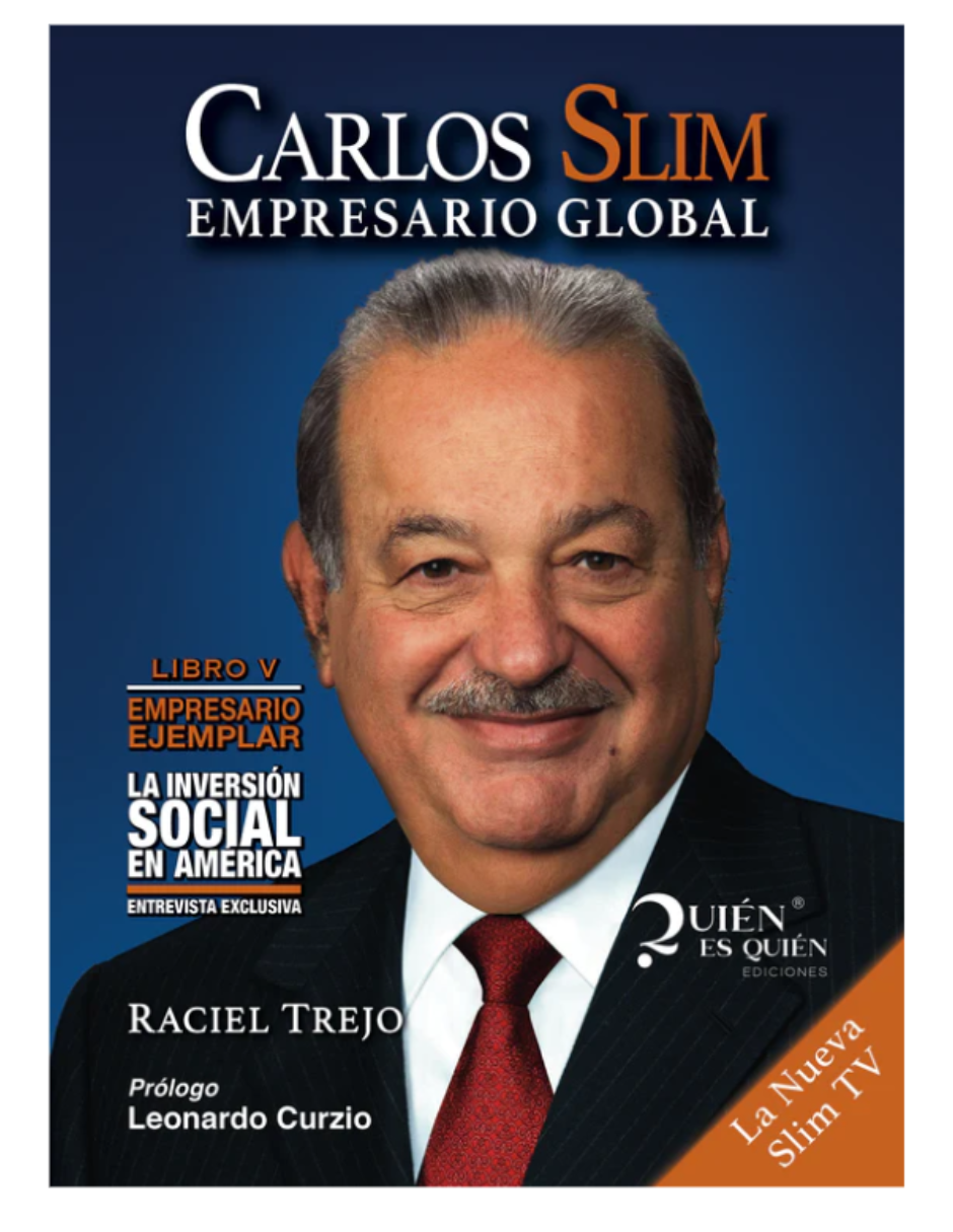 Libro Carlos Slim: Colección Completa | Vida Y Obra.