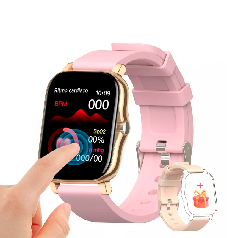 Reloj Inteligente Para Ninos Niñas Smartwatch Multifuncional Color De La  Caja Rosa Claro