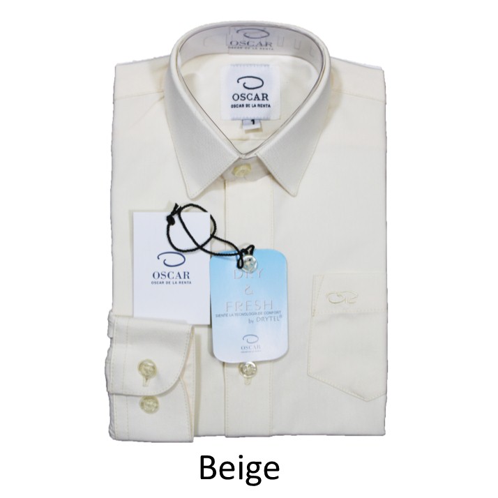 Camisa De Vestir Para Bebé Niño Marca Oscar De La Renta.