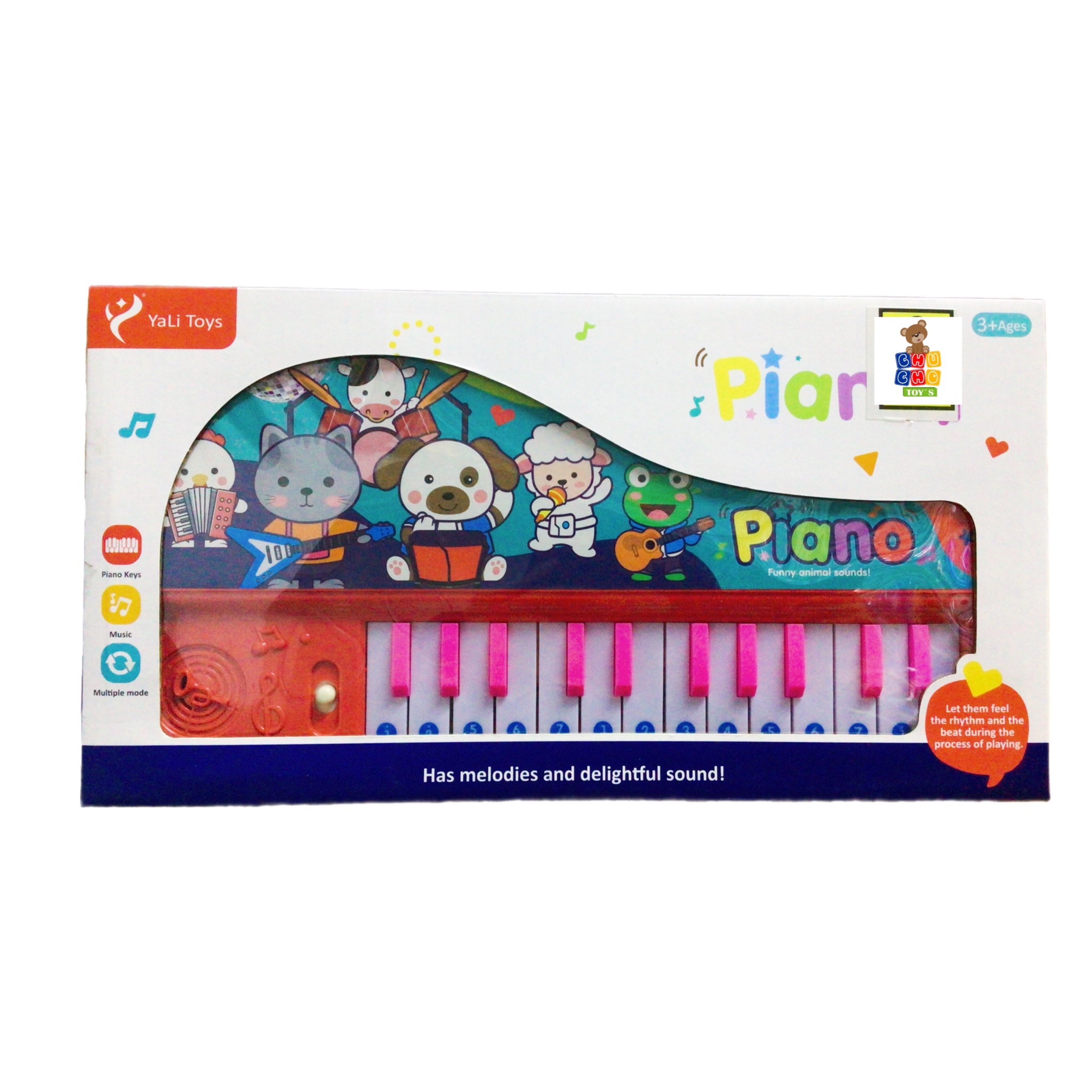 Piano Didáctico Musical Animales Juguete Bebés