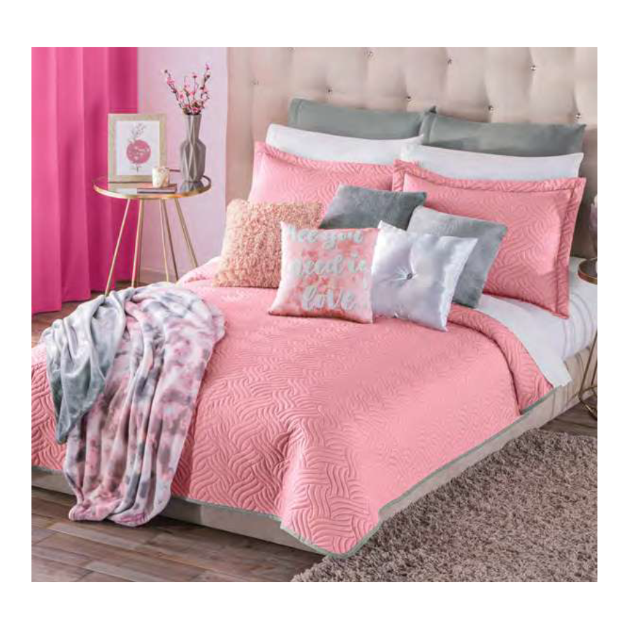 Edredòn Ligero Rosa Individual