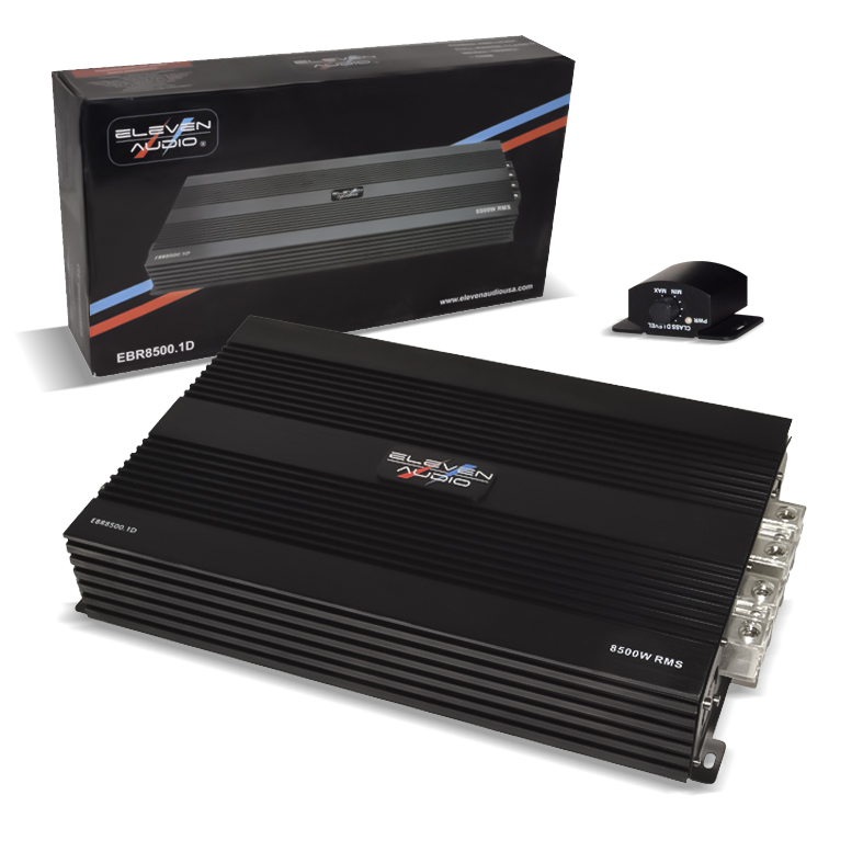 Amplificador Fullrange para auto  8500.1 1ohm Eleven Audio 