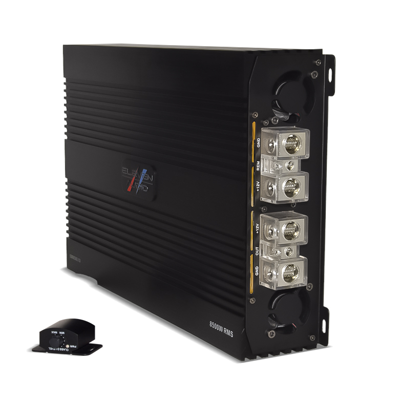 Amplificador Fullrange para auto  8500.1 1ohm Eleven Audio 