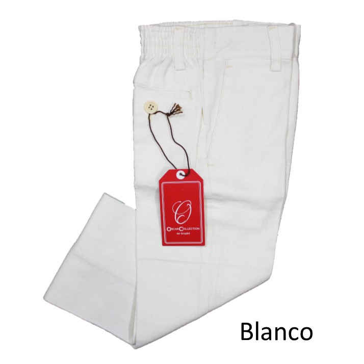 Pantalón Vestir C Resorte Bebé Niño Marca Oscar De La Renta (Oscar Colection)