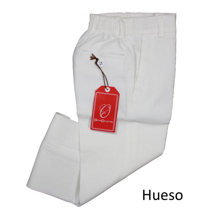 Pantalón Vestir C Resorte Bebé Niño Marca Oscar De La Renta (Oscar Colection)