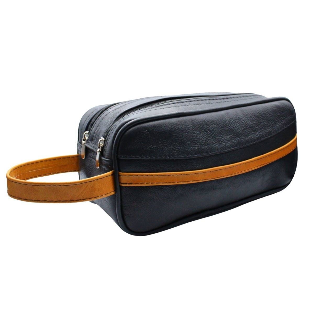 Neceser Maletín Sobaquera Hombre Piel Estuche Viaje Casual