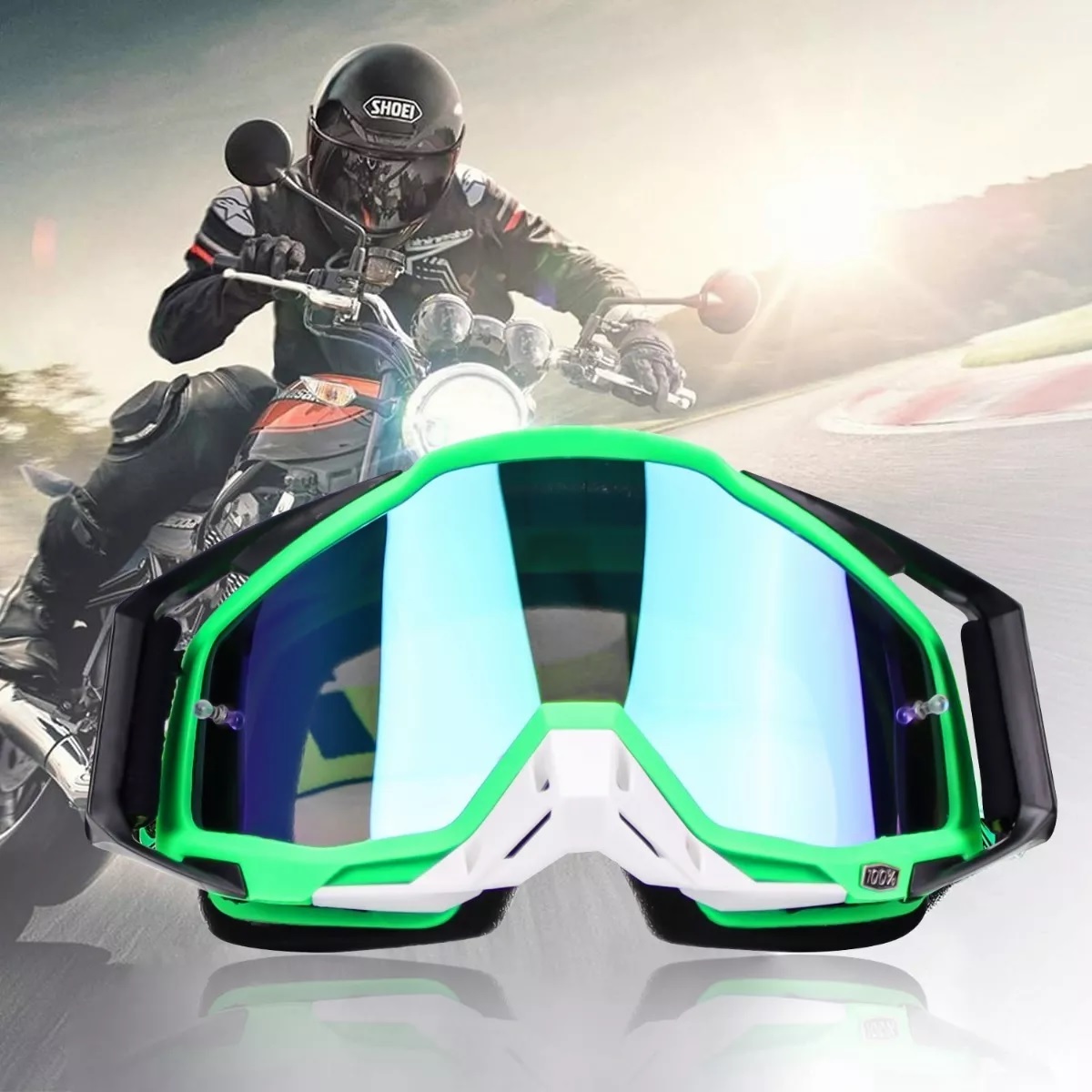 Gafas Mtb Esquí Anti Niebla - Motocicleta