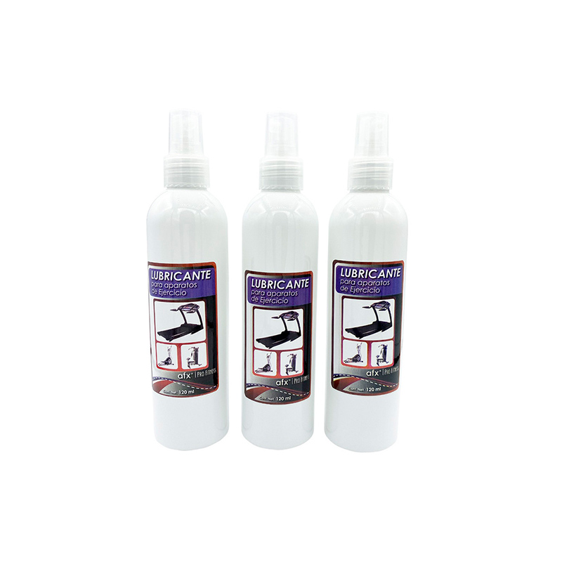 Pack 3 Piezas Lubricante Para Caminadora y Aparatos de ejercicio Afx