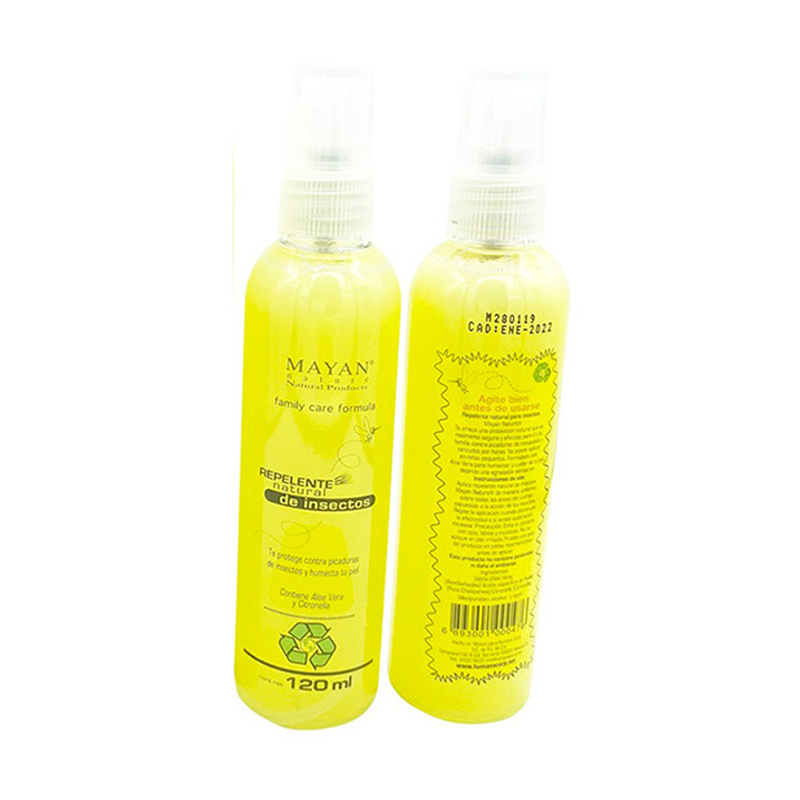 Pack 4 piezas Liquido Repelente De Insectos Mayan Nature