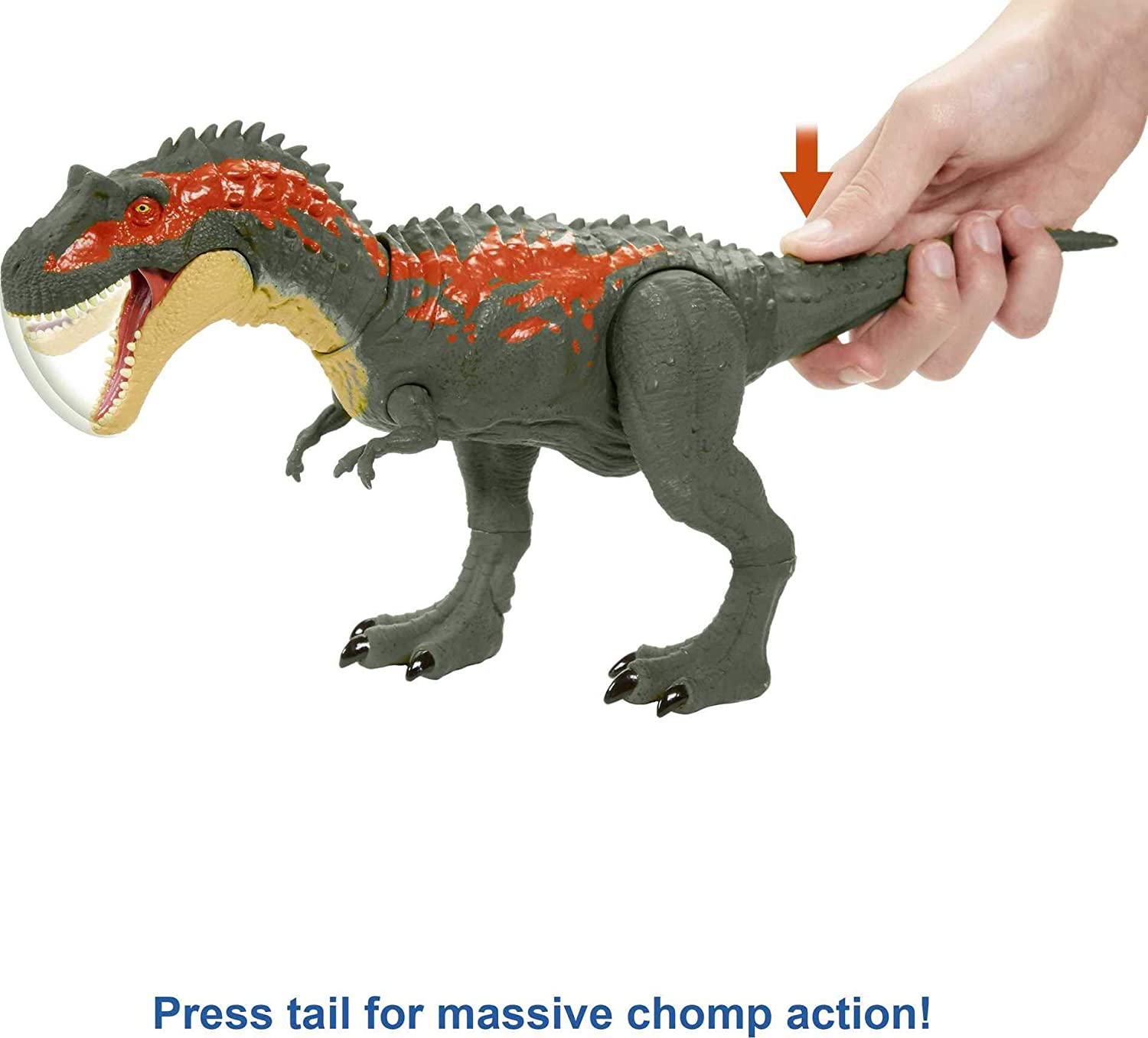 Albertosaurus Jurassic World Control Total  mattel 