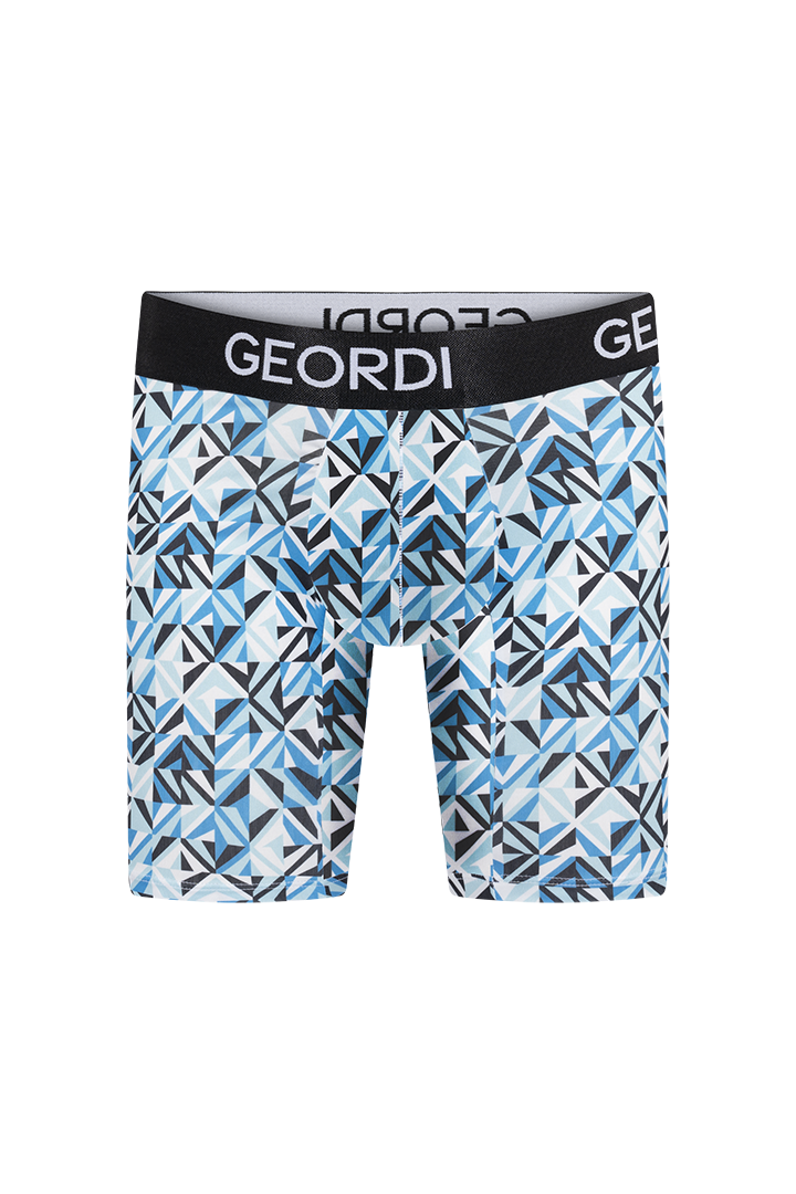 Ropa Interior Masculina Boxer De Microfibra Estampado Largo Estampado