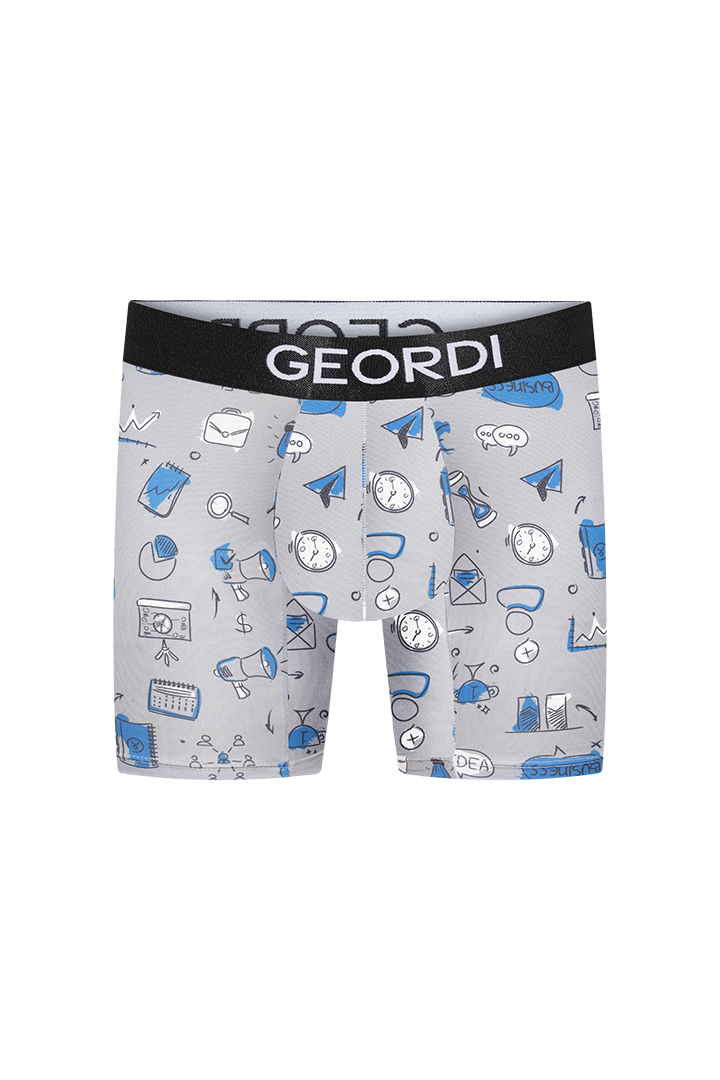 Ropa Interior Masculina Boxer De Microfibra Premium Medio Estampado