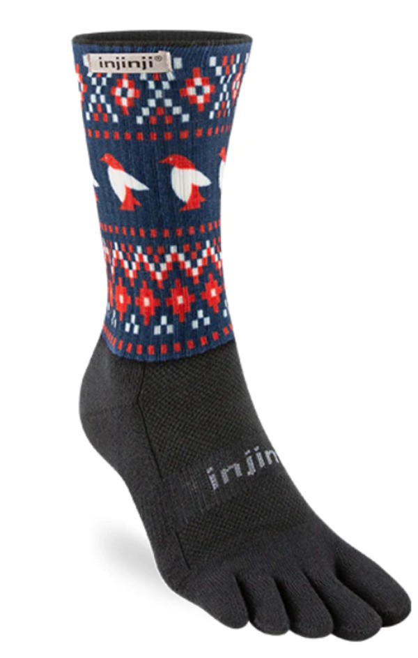 Calceta Deportiva de Deditos de Hombre Injinji Spectrum Trail Midweight Crew
