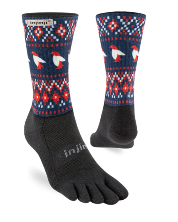 Calceta Deportiva de Deditos de Hombre Injinji Spectrum Trail Midweight Crew