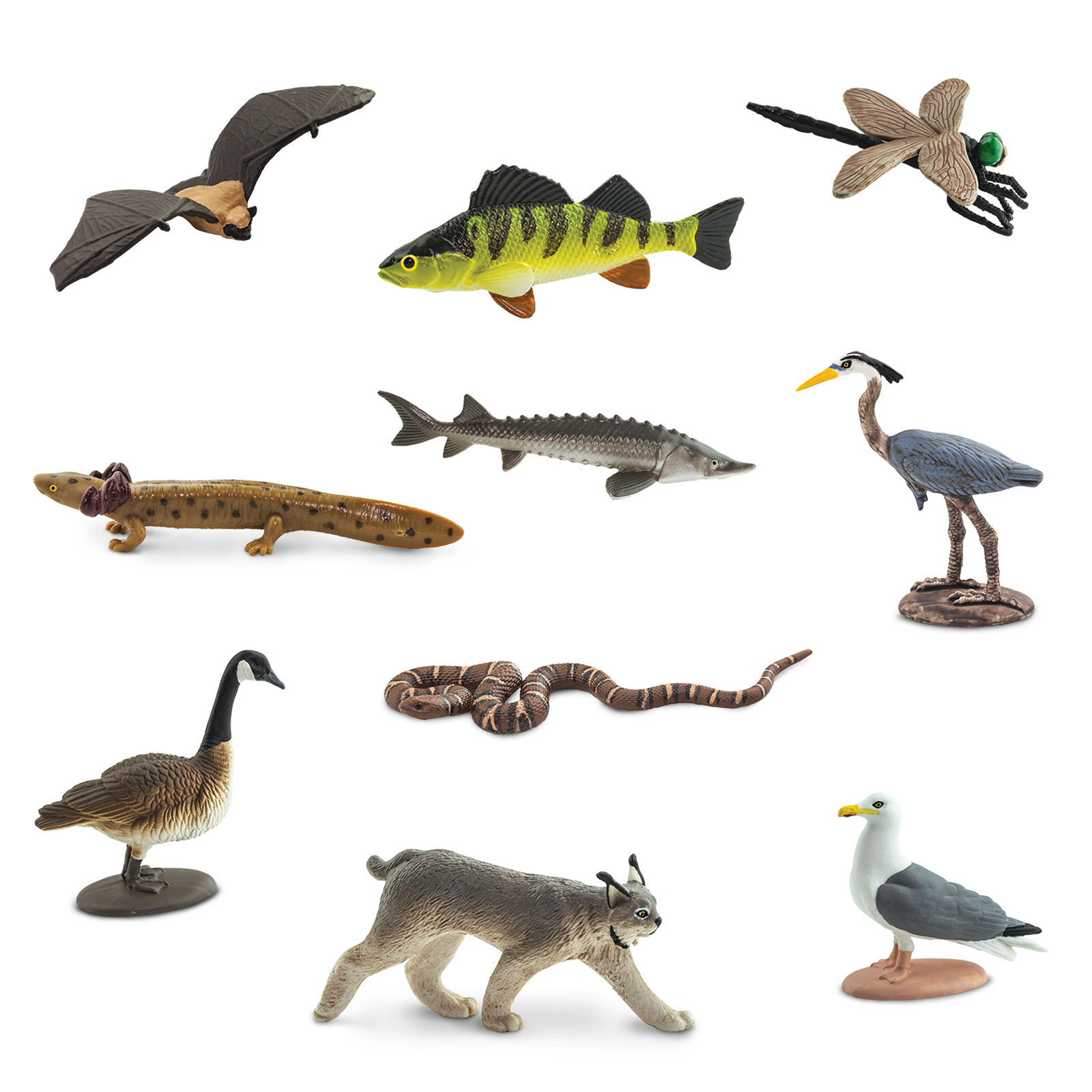 Figuras De Animales De Grandes Lagos TOOB Safari Ltd Figuras Educativas Para Niños