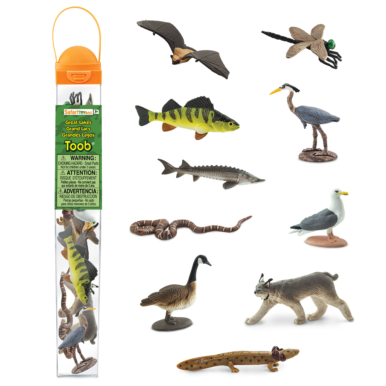 Figuras De Animales De Grandes Lagos TOOB Safari Ltd Figuras Educativas Para Niños